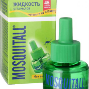 MOSQUITALL ( Москитол ) жидкость от комаров Универсальная защита 45 ночей