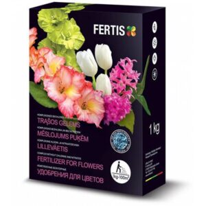 Комплексное  удобрение для цветов Fertis (Фертис) 1 кг NPK 12.8.16+МЕ